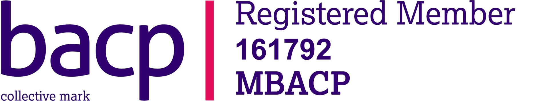 BACP Registered Member 161792 MBACP